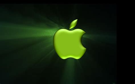 Green Apple Logo Wallpaper | HQ Wallpapers