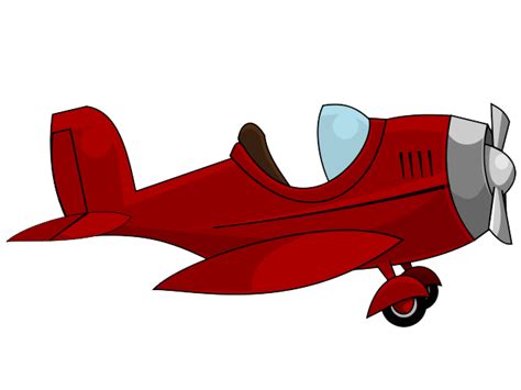 Cartoon Airplane Clip Art Free