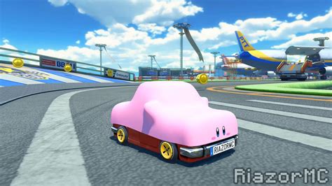 Kirby Mouthful Mode Now Added To Mario Kart 8 Via Modded Carby