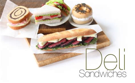 Toni Ellison: Deli Sandwiches