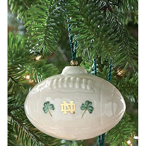 F1350C Football Ornament | University Of Notre Dame | Notre dame ...