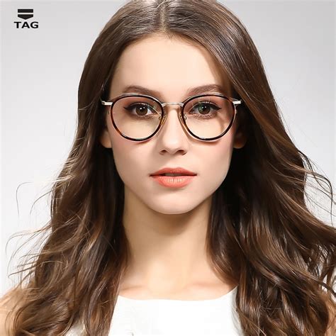 2017 new glasses frame men women Italian imports TAG designer limited edition retro light ...