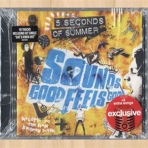 5 Seconds of Summer Sounds Good Feels Good CD 2 Bonus Target Edition ...