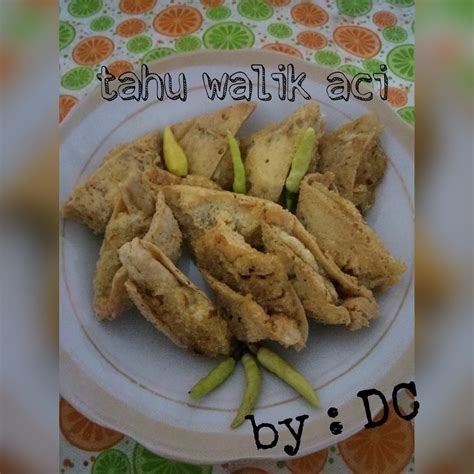 Resep Tahu Walik Aci Tepung Kanji Praktis