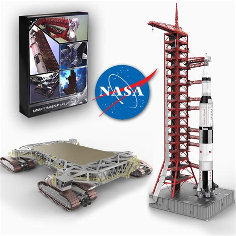 nasa crawler transporter saturn v 3d model