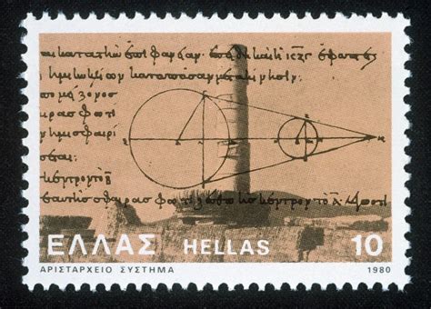 Buy Aristarchus Of Samos N(C310 Bc-C230 Bc) Greek Astronomer And Mathematician A Diagram From ...