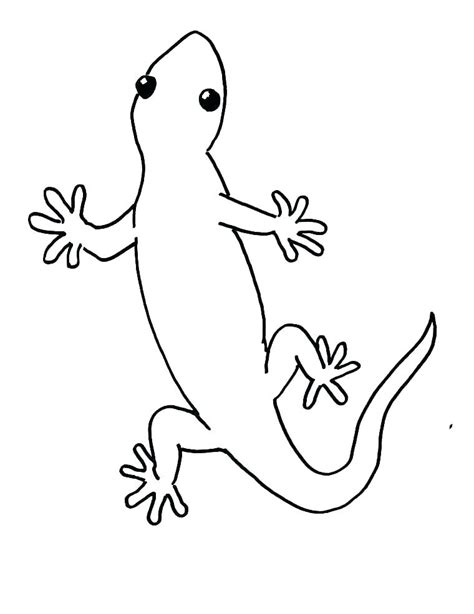 Gecko Coloring Pages - Best Coloring Pages For Kids