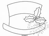 Snow Hat Sheets Coloring Pages sketch template