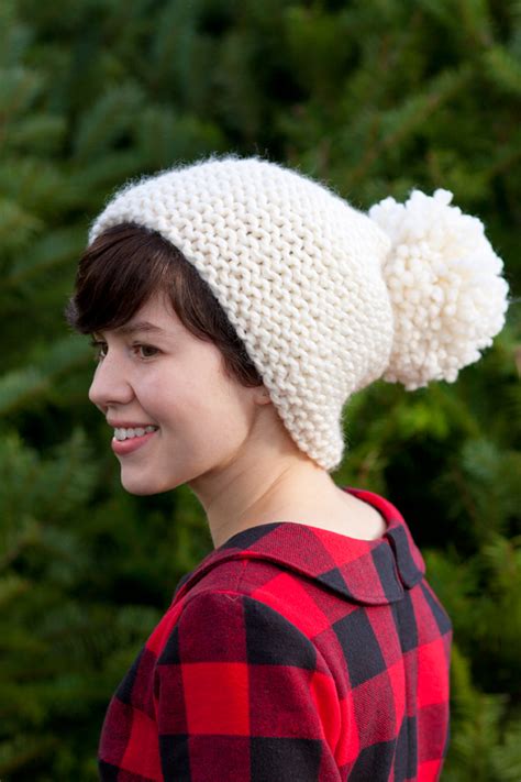 Is + Was: Pom-Pom Hat Pattern