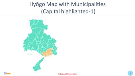 Japan Hyōgo Map - OFO Maps