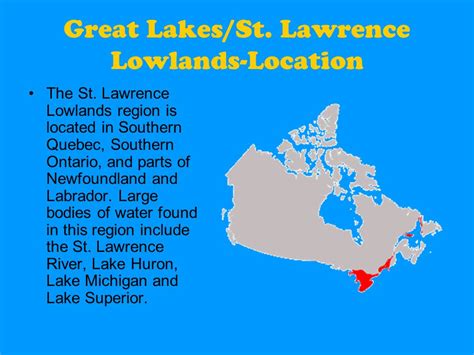 Great Lakes/St. Lawrence Lowlands-Location - ppt video online download