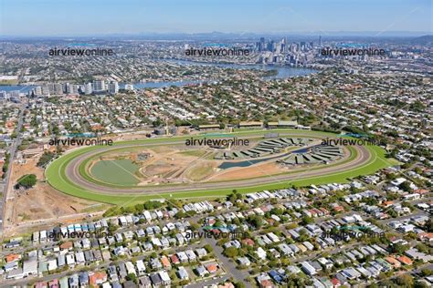 Aerial Photography Eagle Farm Racecourse Looking South-West - Airview Online