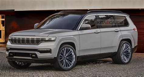 2022 Jeep Grand Cherokee Renderings Look Pretty Darn Close To The Real Thing | Carscoops