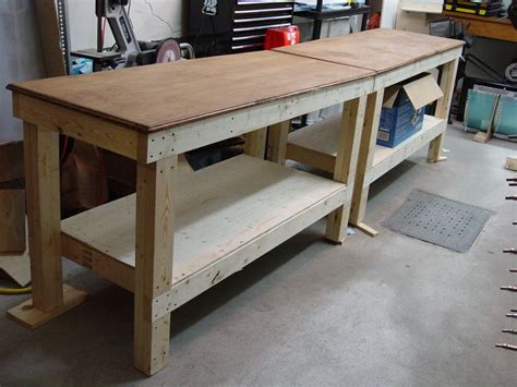 Woodwork Diy Garage Workbench PDF Plans