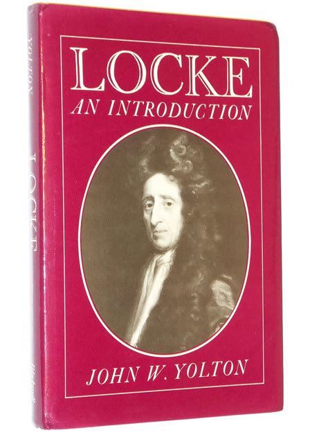 Locke: An Introduction by Yolton, John W.: Very Good Hardcover (1985) 1st Edition | Bowman Books