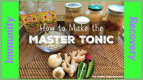 How to make the Master Tonic — for immunity and quick recovery. - YouTube