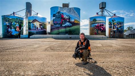 Silo Art Trail: St Arnaud grain silos to be transformed through Creative Activations Fund ...