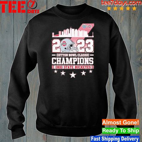 Ohio State Buckeyes 2023 Cotton Bowl Classic Champions T-Shirt, hoodie ...