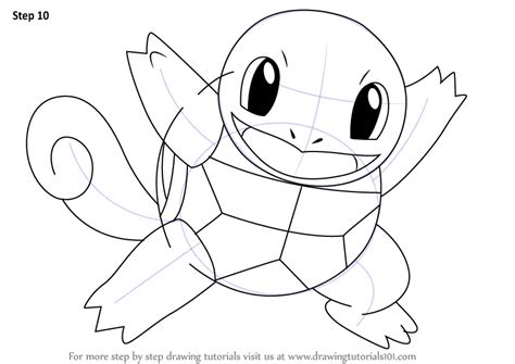 How to Draw Squirtle from Pokemon (Pokemon) Step by Step ...