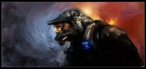 Craig Mullins Study - Halo by Falcon- on DeviantArt