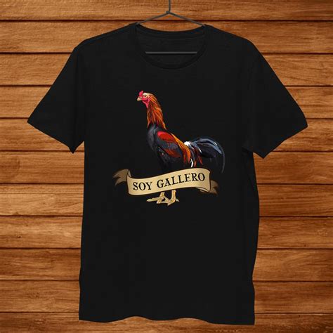 Soy Gallero Gamefowl Rooster Cockfighting Shirt - TeeUni