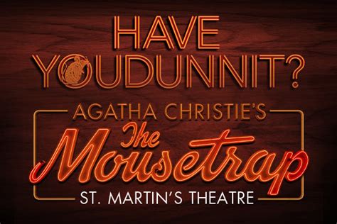 The Mousetrap Tickets - Play Tickets - Broadway Theater Direct