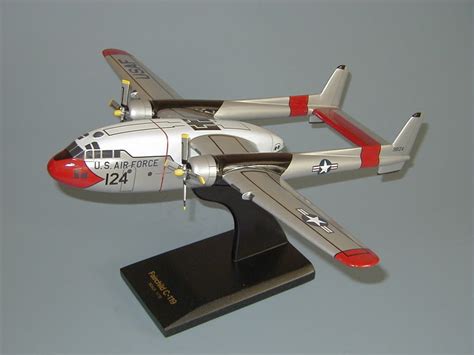 C-119 Flying Boxcar Airplane Model – Mahogany Airplane Models