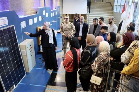 Nahda University students visit the headquarters of the ERI - ERI