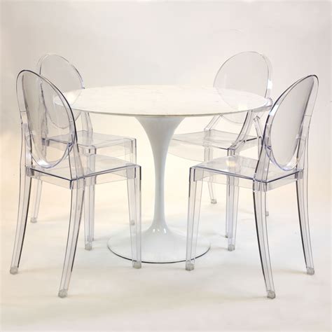 Tulip Marble Dining Table 31" — Krafteriors