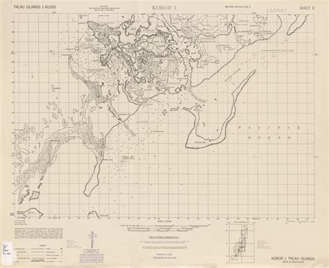 Palau Islands AMS Topographic Maps - Perry-CastaÃ±eda Map Collection ...