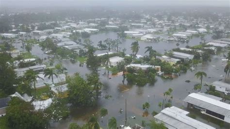 Hurricane Irma caused sizable damage in Naples, drone footage shows ...