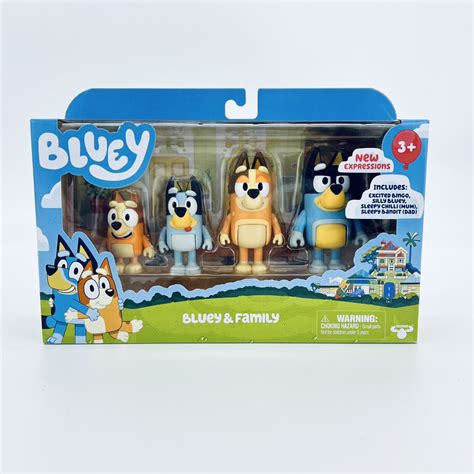 Bluey & Family Figures 4-Pack