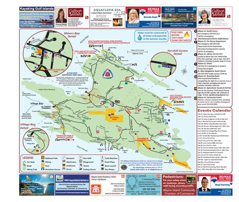 Mayne Island Map - Mayne Island Chamber of Commerce