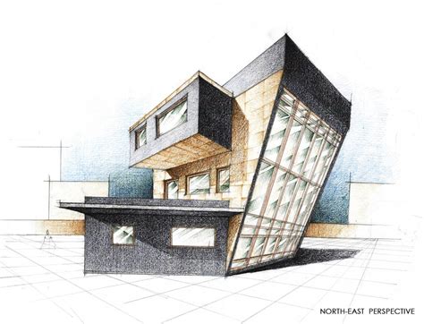 House Exterior Perspective by Radu26 on DeviantArt