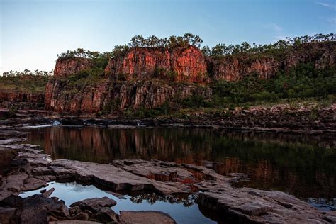 Katherine Gorge Sunset Glow Photograph by Catherine Reading - Fine Art ...