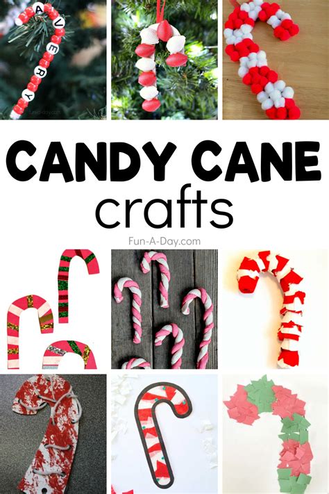 25+ Candy Cane Crafts and Ornaments for Kids