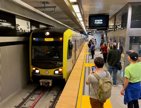 Metro Opens Downtown Regional Connector Subway - Streetsblog Los Angeles