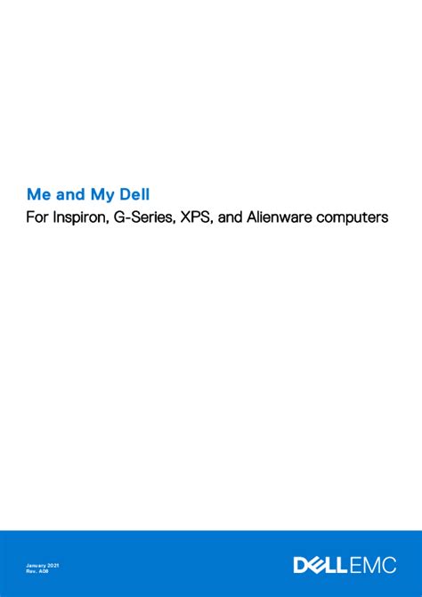 DELL XPS 8940 Desktop Computer Tower User Guide