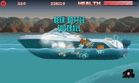 Screenshot of Piranha 3DD: The Game (Android, 2012) - MobyGames