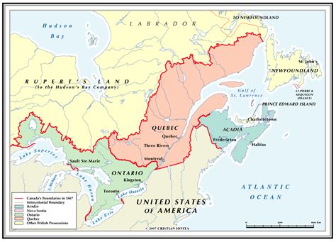 Image - Canadian Dominions, 1867 (Divided Canada).png | Alternative ...