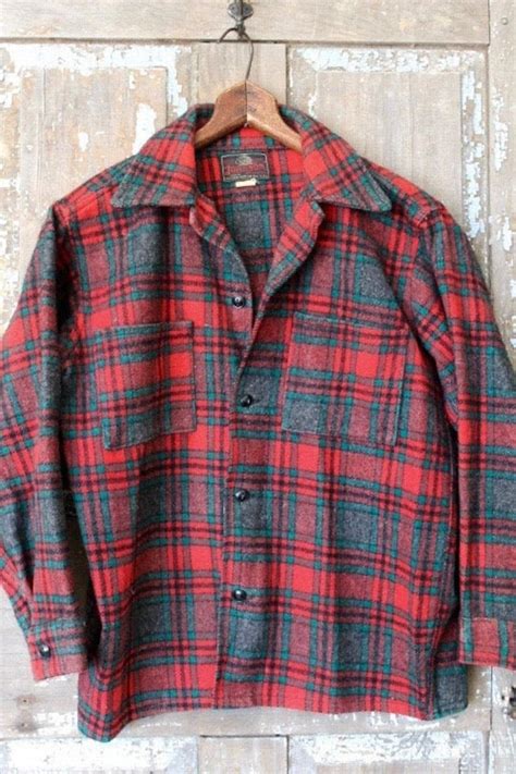 Johnson Woolen Mills 50's Vintage Woman's Jacshirt | Etsy