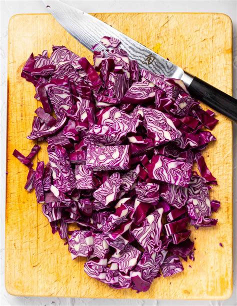 Roasted Red Cabbage - A Virtual Vegan