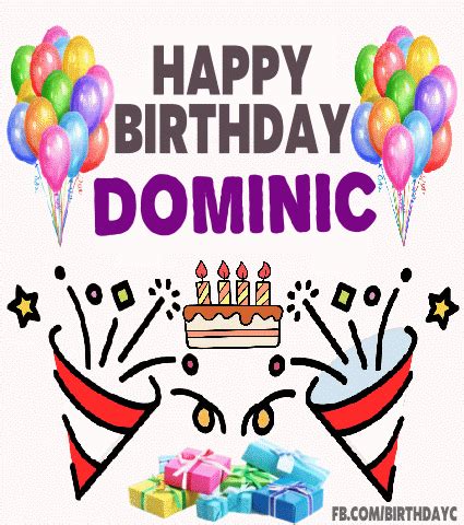 Happy Birthday DOMINIC images | Birthday Greeting | birthday.kim