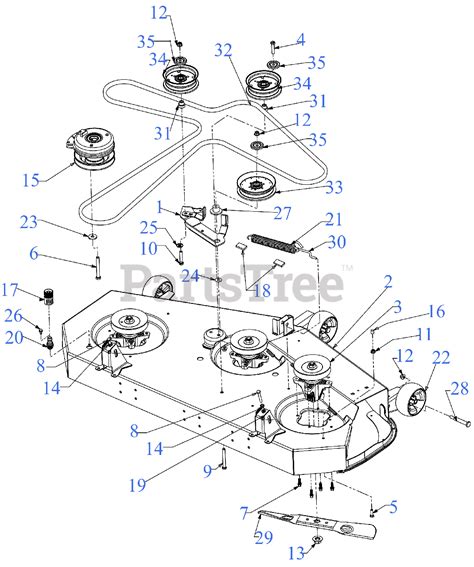 Cub Cadet Zt1 54 Belt Diagram