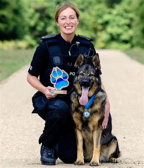 Police Dog That Saved 38 Lives During 8-year Career is Honored for ...