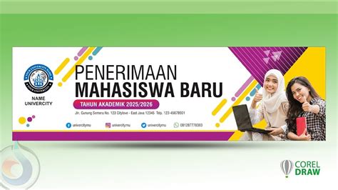 Contoh Desain Spanduk Penerimaan Mahasiswa Baru - 57+ Koleksi Gambar