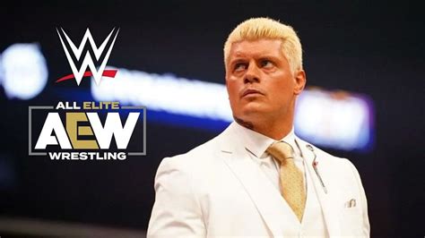 Cody Rhodes opens up on potential "bad blood" between WWE and AEW ...