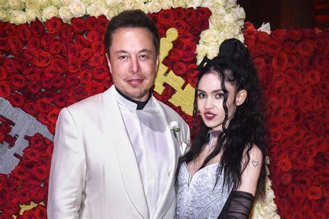 Elon Musk And Grimes - Grimes's Met Gala Tesla Choker Was the Night's Most ... : Elon musk and ...