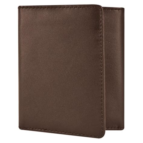 Travelon RFID - blocking Leather Tri - fold Wallet - 229589, Wallets at Sportsman's Guide