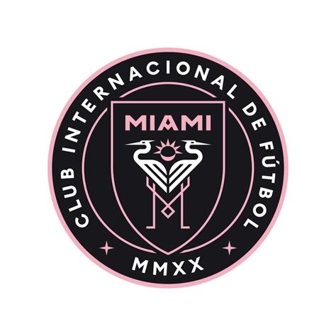 Inter Miami FC logo on transparent background 26785285 Vector Art at ...